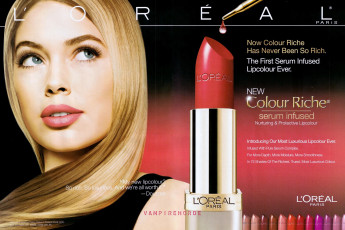 обоя l`oreal, бренды, colour, riche, помада