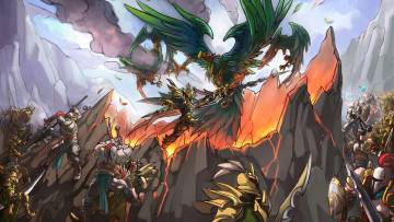 Картинка league of legends видео игры схватка