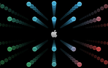 Картинка компьютеры apple логотип яблоко