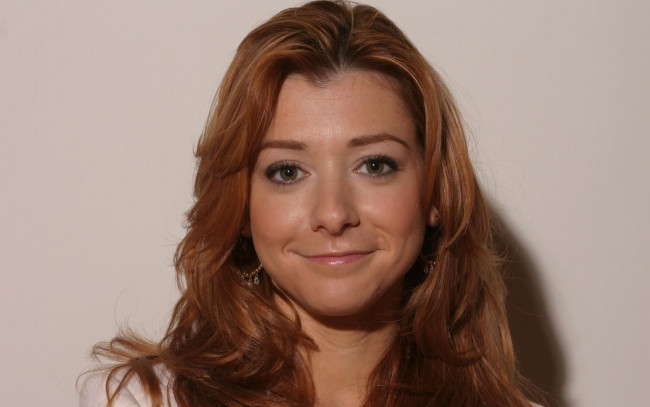 Обои картинки фото Alyson Hannigan, девушки, , , рыжая
