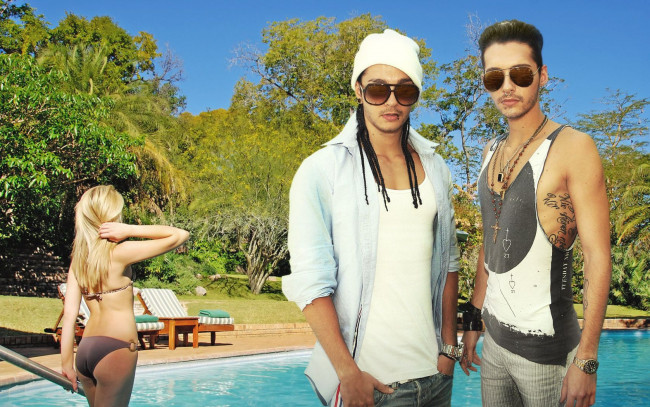 Обои картинки фото разное, люди, очки, пирсинг