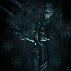 Картинка 3д графика fantasy фантазия the gift of winter