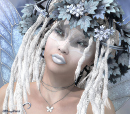 Картинка 3д графика angel ангел fifty shades of winter 2