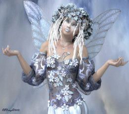 Картинка 3д графика angel ангел fifty shades of winter 1