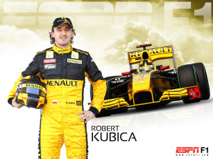 Картинка robert kubica 2010 спорт формула 1 пилот