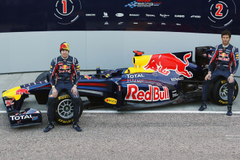 Картинка sebastian vettel and mark webber спорт формула пилоты болид 1 чемпионат