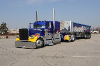 Картинка автомобили peterbilt custom