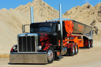 Картинка автомобили peterbilt truck