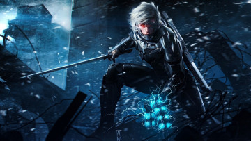 Картинка metal gear rising revengeance видео игры оружие боец