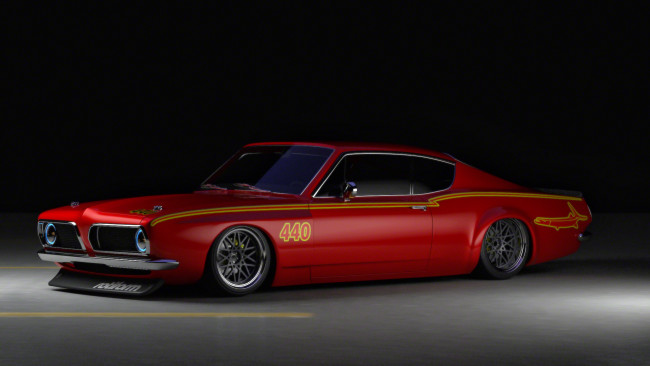 Обои картинки фото автомобили, 3д, cuda