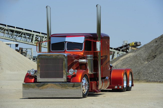 Обои картинки фото автомобили, peterbilt, truck