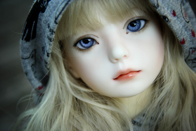 Обои картинки фото разное, игрушки, кукла, портрет