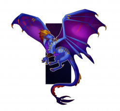 Картинка рисованные животные +сказочные +мифические дракон