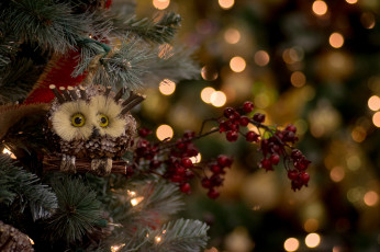 Картинка праздничные фигурки совенок