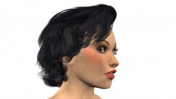 Картинка 3д+графика portraits+ портрет взгляд девушка