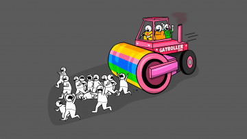 Картинка рисованные минимализм человечки бюрократы каток