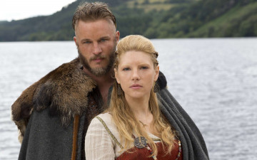 Картинка кино+фильмы vikings+ 2013 +сериал море борода блондинка викинг