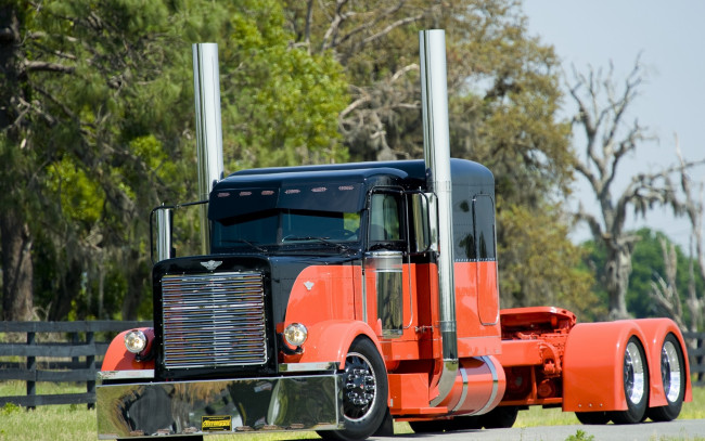 Обои картинки фото автомобили, peterbilt