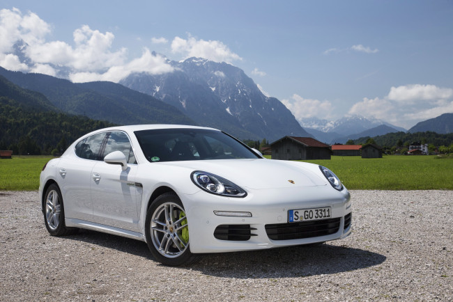 Обои картинки фото 2014 porsche panamera s e-hybrid, автомобили, porsche, panamera