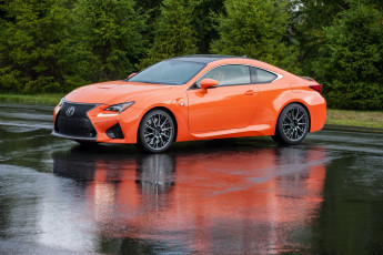 обоя 2015 lexus rc f, автомобили, lexus, металлик, оранжевый