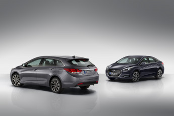 Картинка автомобили hyundai i40 wagon 2015 г темный