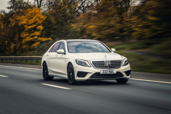 обоя автомобили, mercedes-benz, amg, w222, uk-spec, 2013г, светлый, s, 63