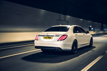 Картинка автомобили mercedes-benz w222 светлый 2013г uk-spec amg s 63