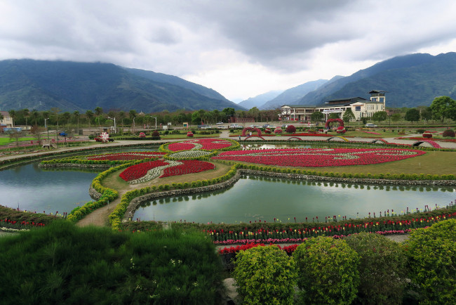 Обои картинки фото природа, парк, картины, цветочные