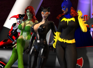 Картинка 3д+графика фантазия+ fantasy девушки взгляд фон