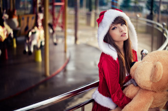 Картинка девушки -unsort+ снегурочки девушка взгляд фон