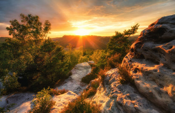 Картинка природа восходы закаты рассвет