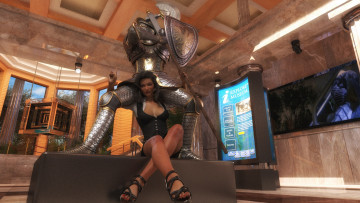 Картинка 3д+графика фантазия+ fantasy фон взгляд девушка