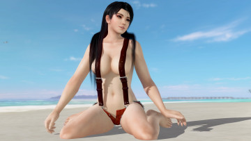 обоя 3д графика, люди , people, девушка, взгляд, фон