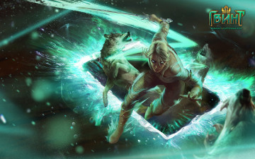 обоя гвинт,  ведьмак, видео игры, ведьмак, игра, карточная