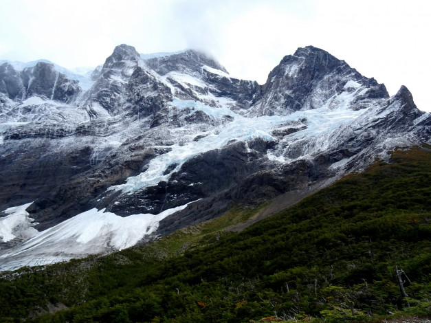 Обои картинки фото природа, горы, снежные, вершины