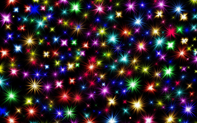 Обои картинки фото 3д графика, текстуры ,  textures, вспышки, разноцветные, фон