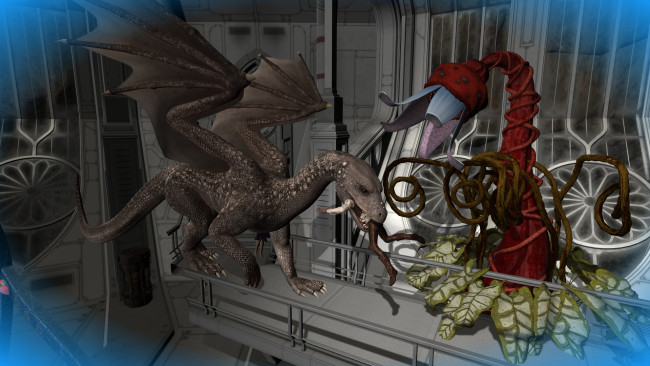 Обои картинки фото 3д графика, фантазия , fantasy, дракон