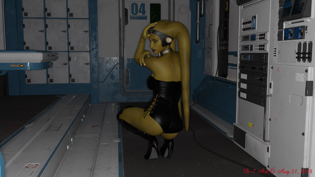 Обои картинки фото 3д графика, существа , creatures, фон, взгляд, девушки