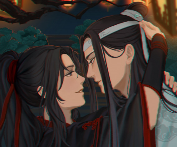 Обои картинки фото аниме, mo dao zu shi, the, untamed, неукротимый, повелитель, чэньцин, мосян, тунсю, mo, dao, zu, shi, магистр, дьявольского, культа