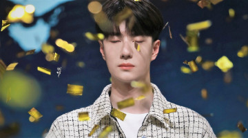 Картинка мужчины wang+yi+bo лицо конфетти