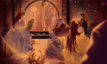 Картинка аниме tian+guan+ci+fu существа