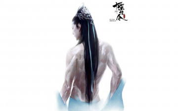 Картинка рисованное кино +мультфильмы лань ванцзи озеро спина шрамы