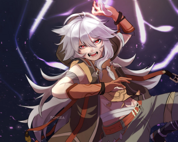 Обои картинки фото аниме, genshin impact, genshin, impact