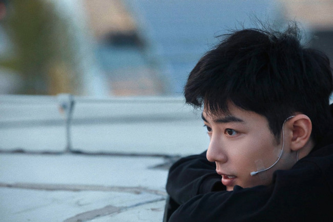 Обои картинки фото мужчины, xiao zhan, лицо, свитер