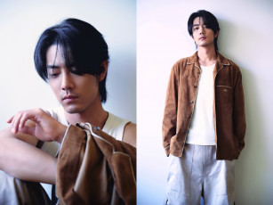 Картинка мужчины xiao+zhan актер куртка