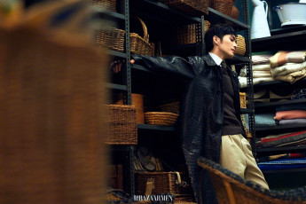 Картинка zhang+bin+bin мужчины актер плащ полки склад