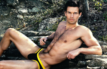 Картинка мужчины david+miller торс плавки камни