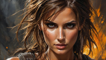 Картинка 3д+графика мультфильмы+и+в+игры нейросети графика нейроарт ai art нейронные сети рисунки нейро искусство девушка