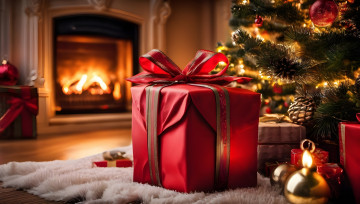 Картинка праздничные подарки+и+коробочки бант подарок лента