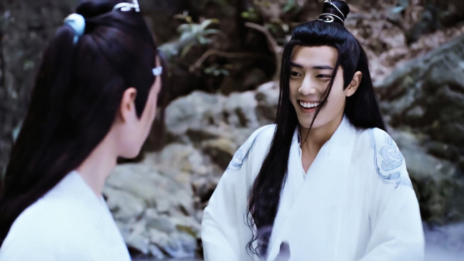 Обои картинки фото кино фильмы, the untamed, лань, ванцзи, вэй, усянь, источник